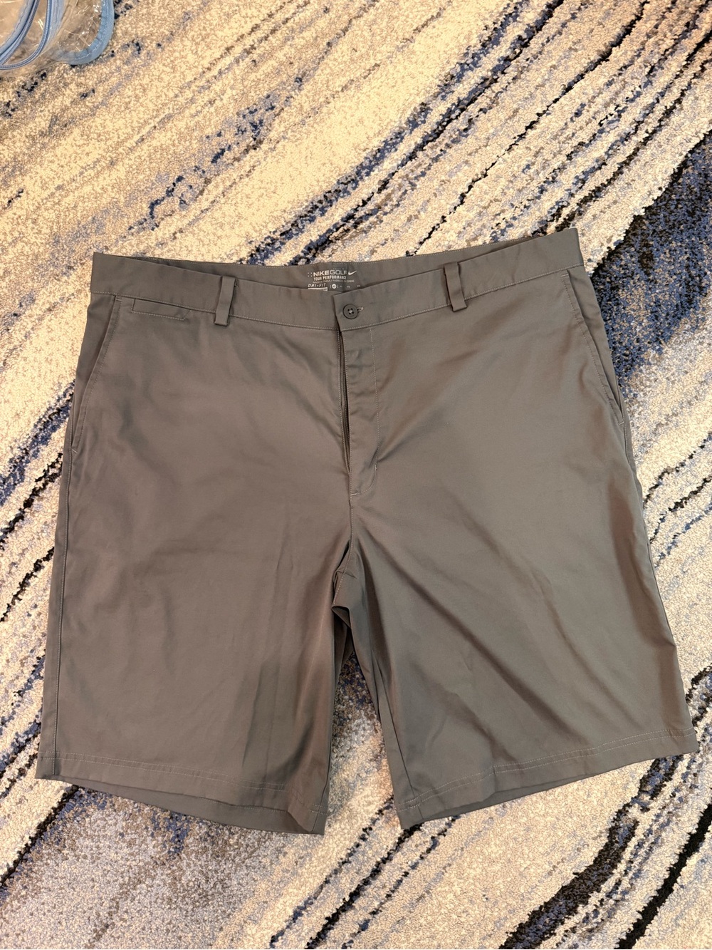 Nike Men’s Flat Front Grey Shorts